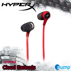HyperX Cloud Earbuds Gaming Headphone - Red