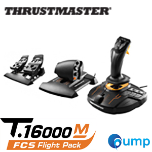 Thrustmaster T.16000M FCS Flight Pack Joystick + Acelerador + Pedales