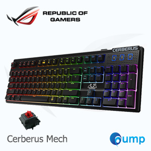 Asus Cerberus Mech RGB Gaming Keyboard (Kaihua switch) - Red Switch