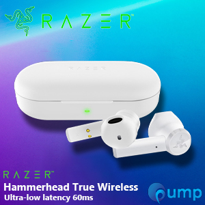 ขาย Razer Hammerhead True Wireless Earbuds - Mercury White ราคา