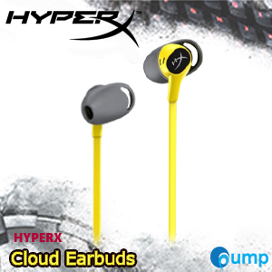 HyperX Cloud Earbuds Gaming Headphone - Yellow