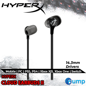 HyperX Cloud Earbuds II - Red