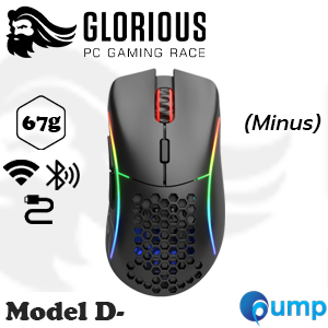 Glorious Model D- (Minus) Wireless Gaming Mouse - Matte Black
