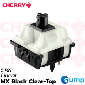 CHERRY SWITCH MX BLACK CLEAR-TOP RGB 3 PIN - 35 ชิ้น