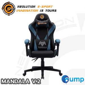 Neolution E-sport Mandala Gaming Chair - Black Blue V.2