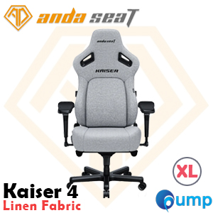 Anda Seat Kaiser 4 Series Premium Gaming Chair - Size XL (Grey Fabric)