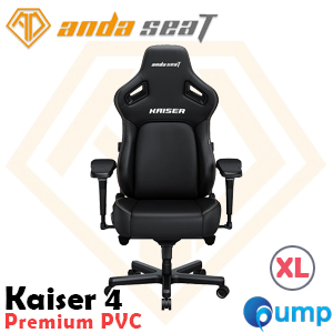 Anda Seat Kaiser 4 Series Premium Gaming Chair - Size XL (Black)