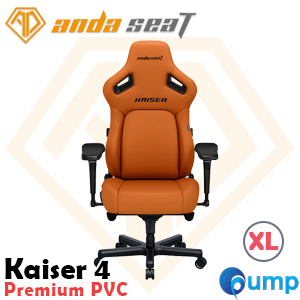 Anda Seat Kaiser 4 Series Premium Gaming Chair - Size XL (Orange)