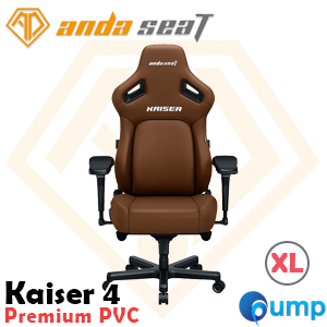 Anda Seat Kaiser 4 Series Premium Gaming Chair - Size XL (Brown)