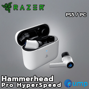 Razer Hammerhead Pro HyperSpeed, True Wireless Gaming Earbuds - PlayStation Licensed