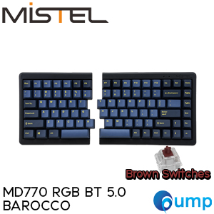 Mistel MD770 RGB BT 5.0 Mechnical Keyboard - Barocco - ENG - Cherry MX RGB Brown