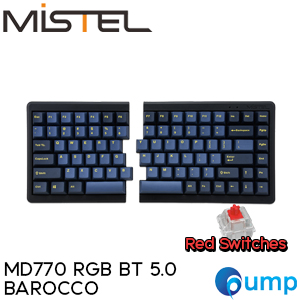 Mistel MD770 RGB BT 5.0 Mechnical Keyboard - Barocco - ENG - Cherry MX RGB Red