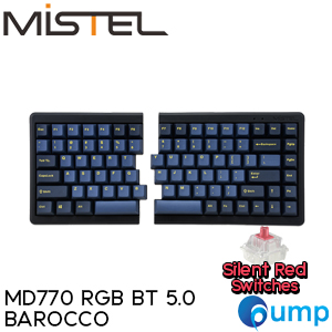 Mistel MD770 RGB BT 5.0 Mechnical Keyboard - Barocco -  ENG - Cherry MX RGB Silent Red