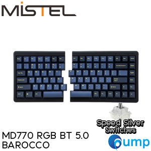 Mistel MD770 RGB BT 5.0 Mechnical Keyboard - Barocco - ENG - Cherry MX RGB Silver