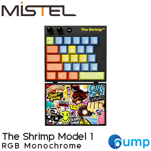 Mistel - The Shrimp™ Model 1 RGB Ultramini Mechanical Keyboard - Bomber - Gateron G-pro Yellow