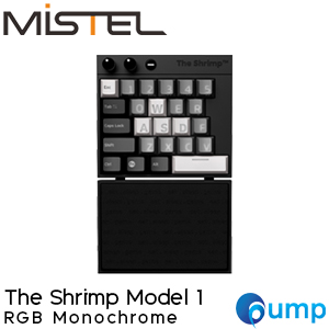 Mistel - The Shrimp™ Model 1 RGB Ultramini Mechanical Keyboard - Monochrome - Gateron G-pro Yellow