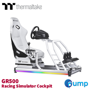 Thermaltake GR500 Racing Simulator Cockpit - Snow