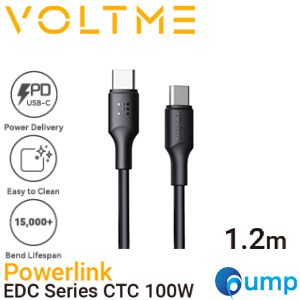 VOLTME EDC CTC 5A 100W - Black [1.2M] - สายชาร์จ