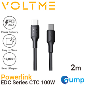 VOLTME EDC CTC 5A 100W - Black [2.0M] - สายชาร์จ