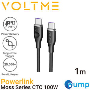 VOLTME MOSS CTC 5V 100W - Black [1.0M] - สายชาร์จ