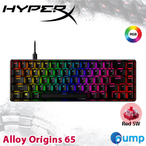 HyperX Alloy Origins 65 Mechanical Gaming Keyboard - HX Red Sw