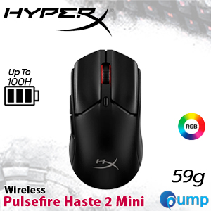 HyperX Pulsefire Haste 2 Mini Wireless Gaming Mouse - Black