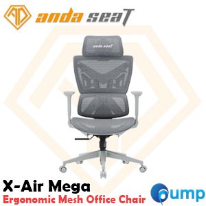 Anda Seat X-Air Mega Ergonomic Mesh Office Chair with Armrest 3D - GRAY (AD-WY-01-GGF-G01)