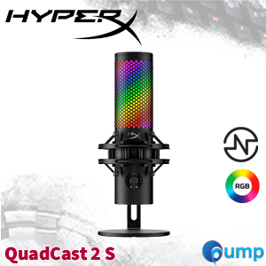 HyperX QuadCast 2 S USB Condenser Gaming Microphone - Black 