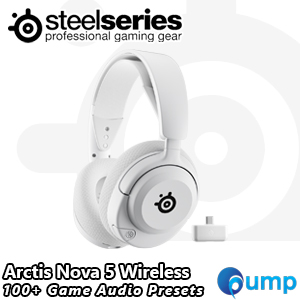 Steelseries Arctis Nova 5 Wireless Gaming Headset - White