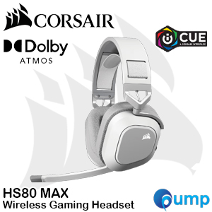 Corsair HS80 MAX Wireless Gaming Headset - White