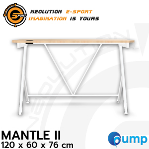 Neolution E-sport Mantle II Gaming Desk - Wood White