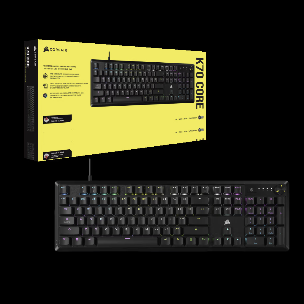 ขาย Corsair K70 CORE RGB Mechanical Gaming Keyboard (TH) (Corsair MLX ...