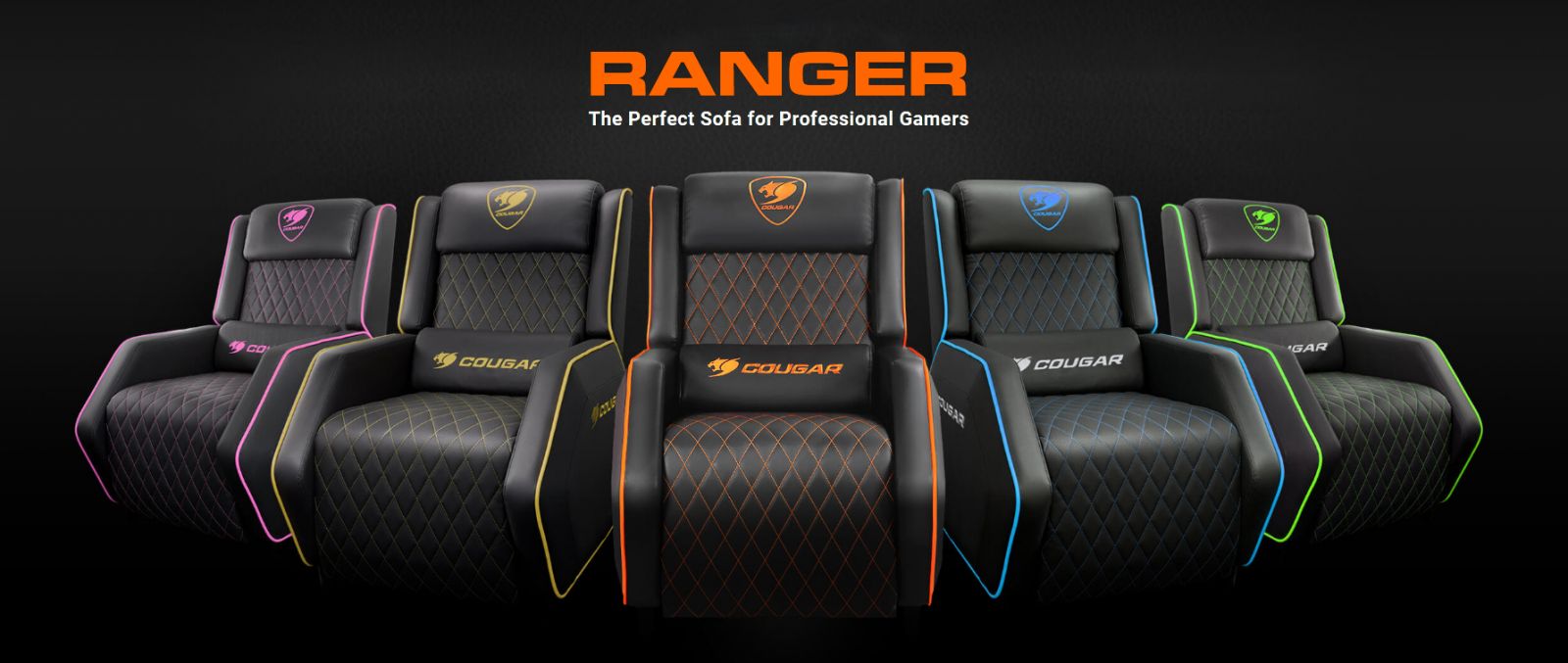 ขาย Cougar Ranger The Perfect Sofa For Professional Gamers - Blue ราคา ...