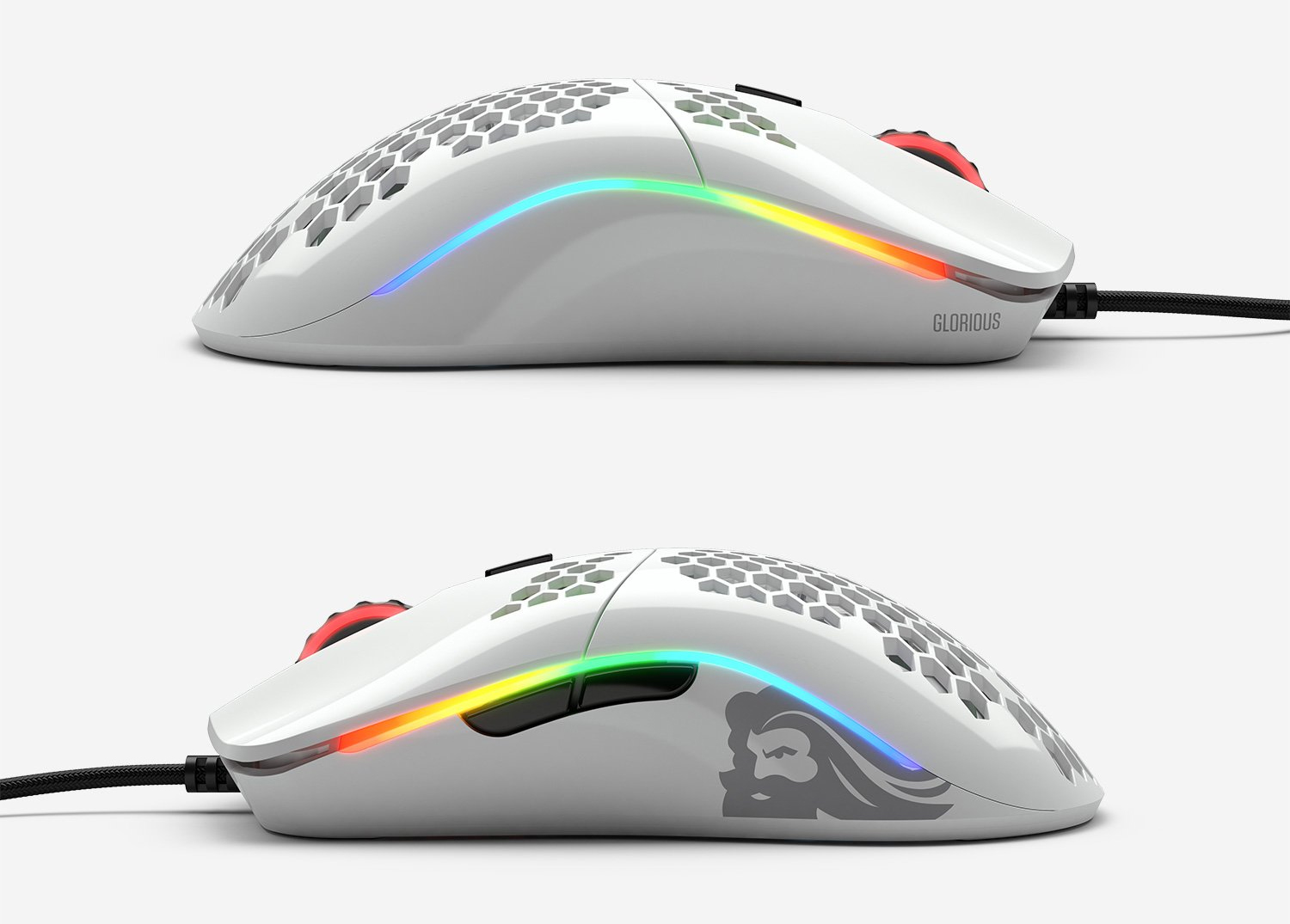Glorious Model O- Gaming Mouse Glossy White 